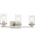 Jedrek 3 Light Vanity Brushed Nickel
