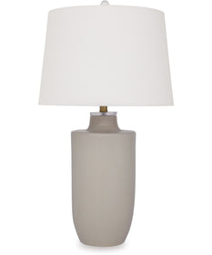 Cylener Ceramic Table Lamp Off White