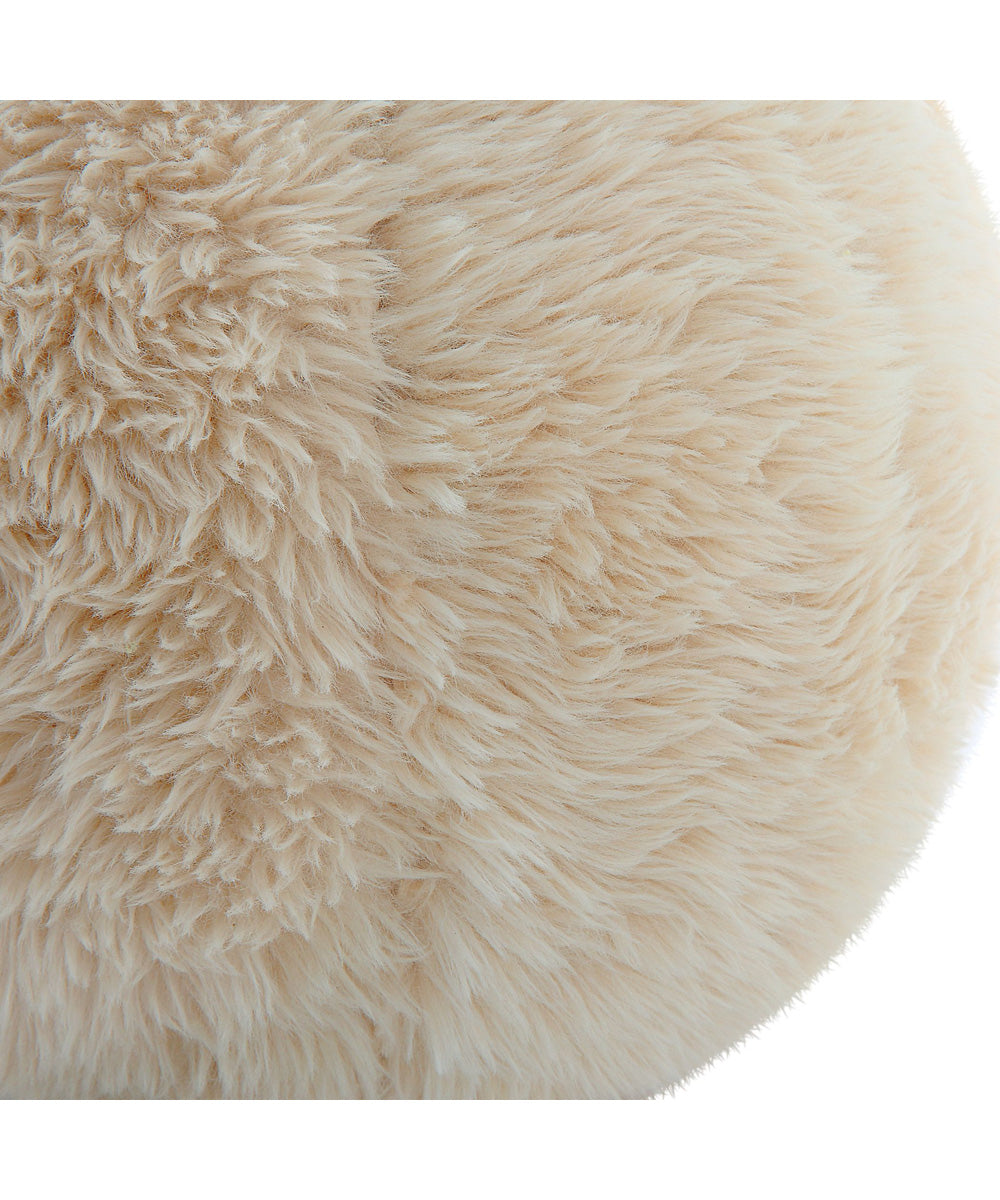 Abide Ball Sheepskin Pillows Set of 2