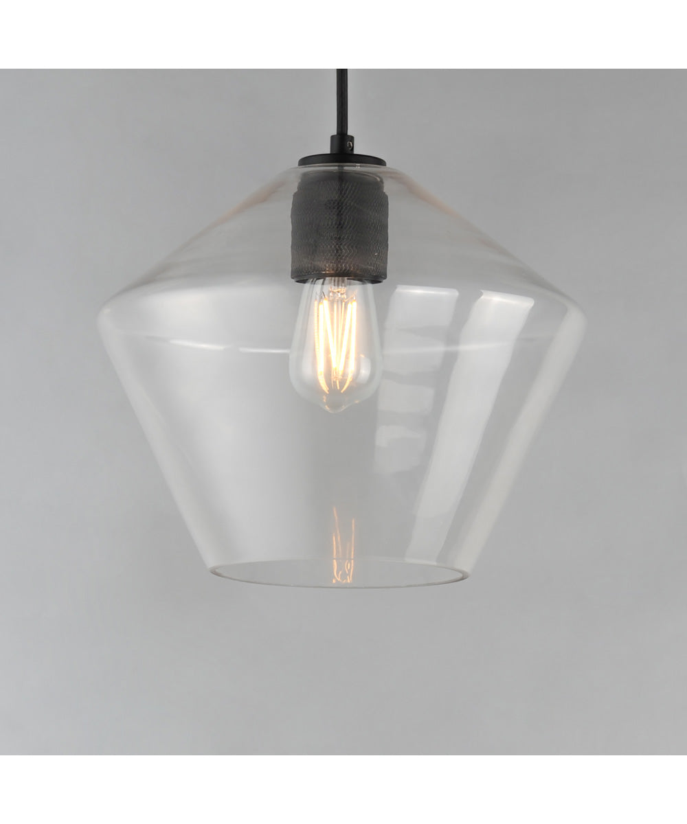 Geode Large Pendant Black