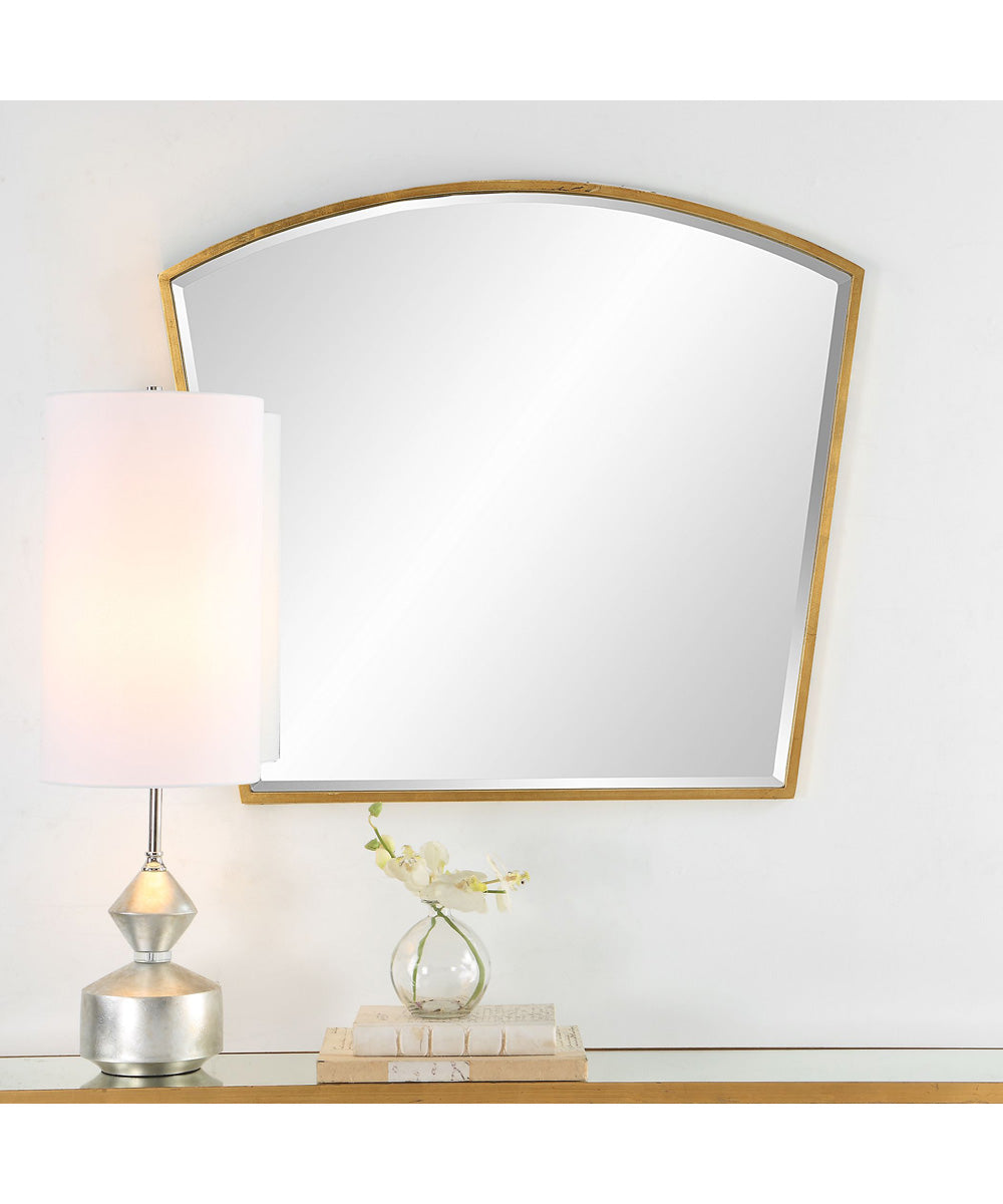 Boundary Gold Arch Mirror