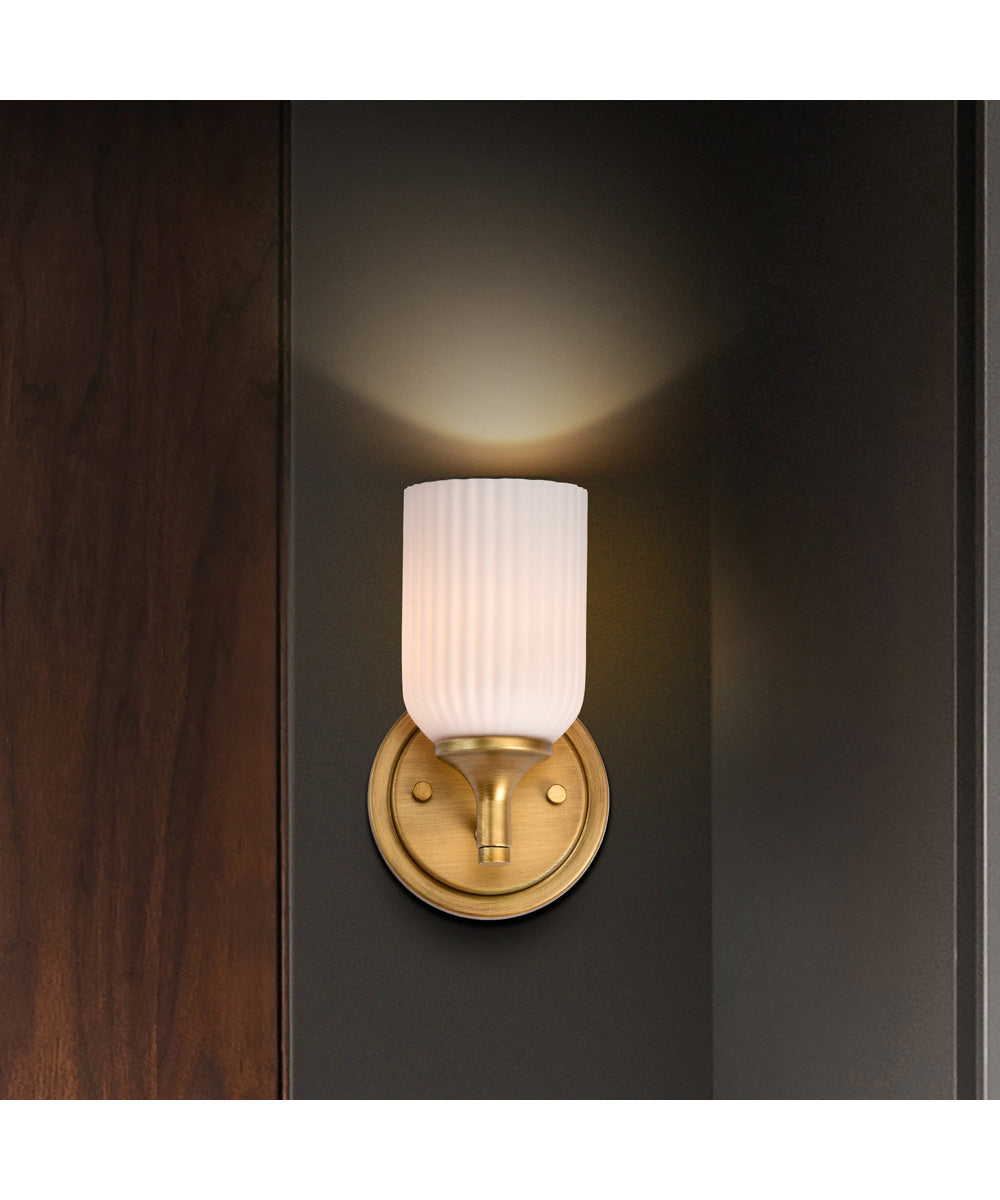 Solara 1-Light Vanity & Wall Natural Brass