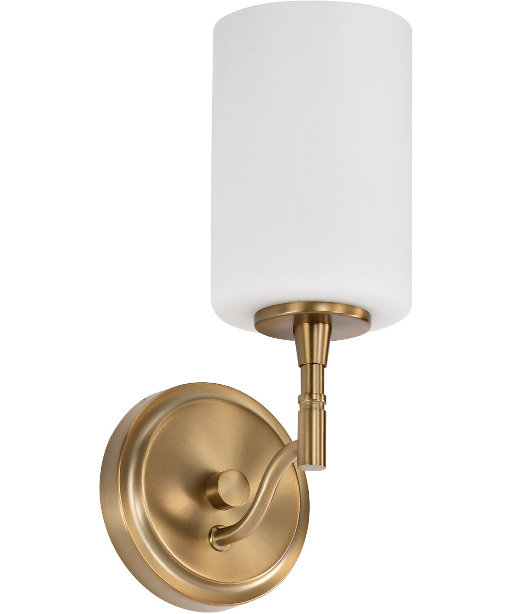 Liam 1-Light Vanity & Wall Burnished Brass