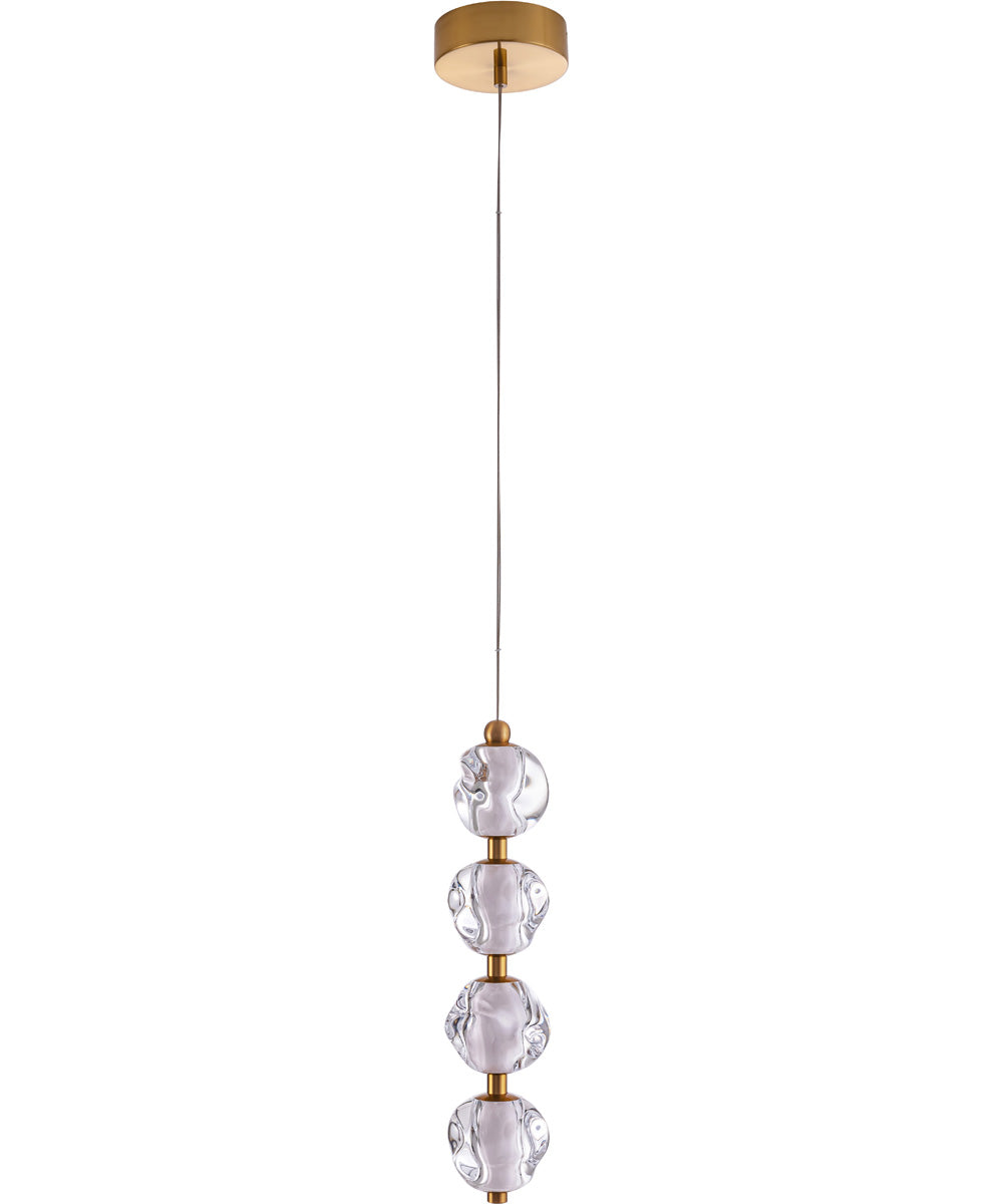 Jackie 4-Light Lighting Satin Brass