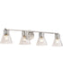 Gianna 4-Light Vanity & Wall Brushed Nickel