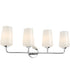 Celino 4-Light Bath & Vanity Polished Chrome