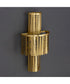 Regalia 3-Tier Wall Sconce Gold Leaf