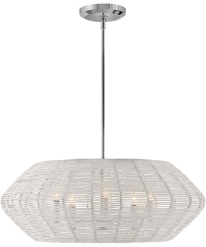 Luca 5-Light Medium Drum in Polished Chrome*