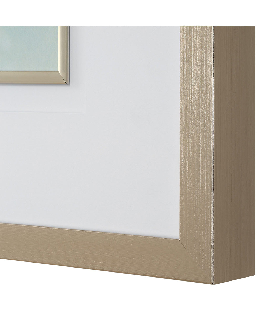 Soft Sage Abstract Landscape Prints Set of 2