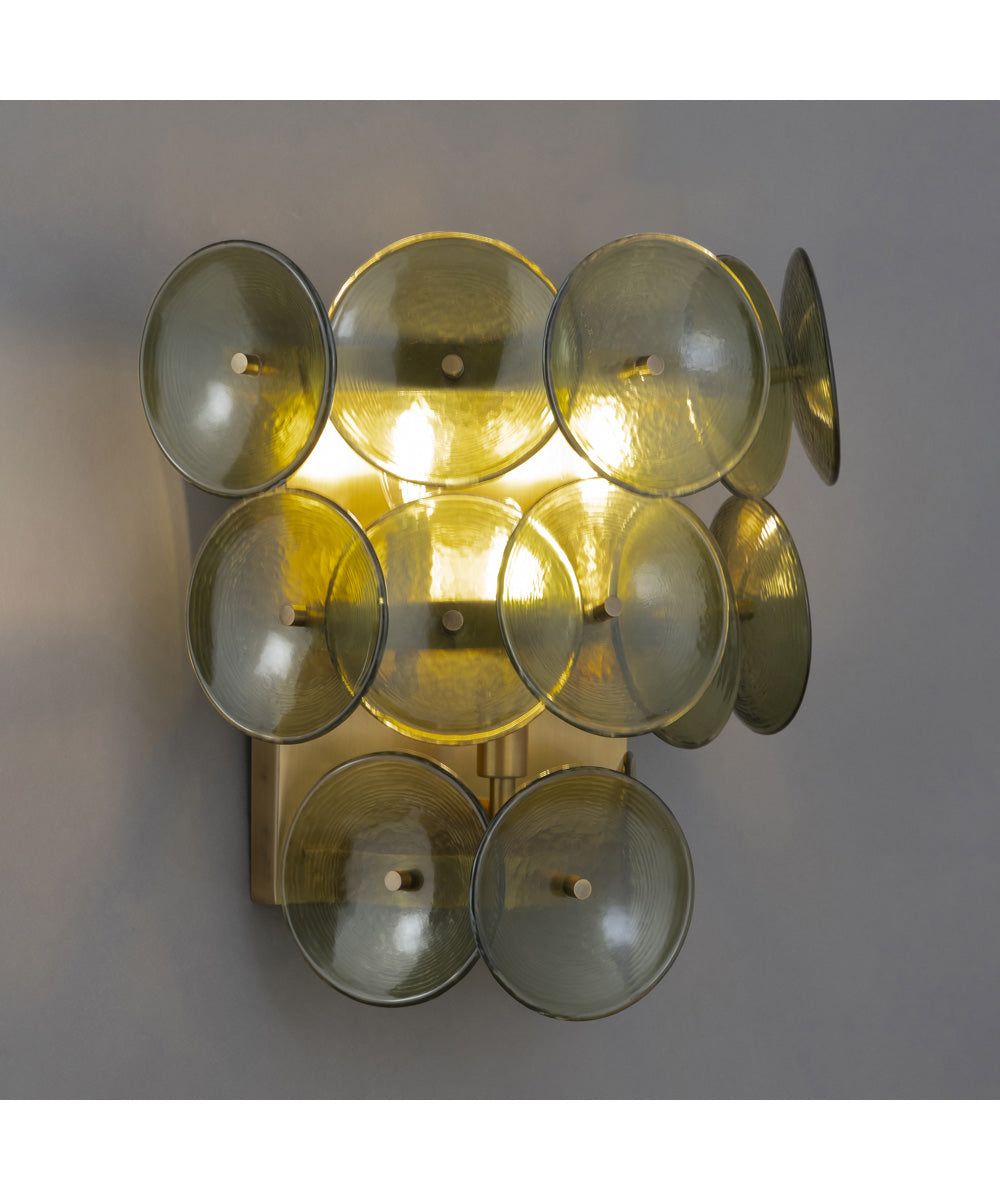 Loren Wall Sconce Weathered Brass
