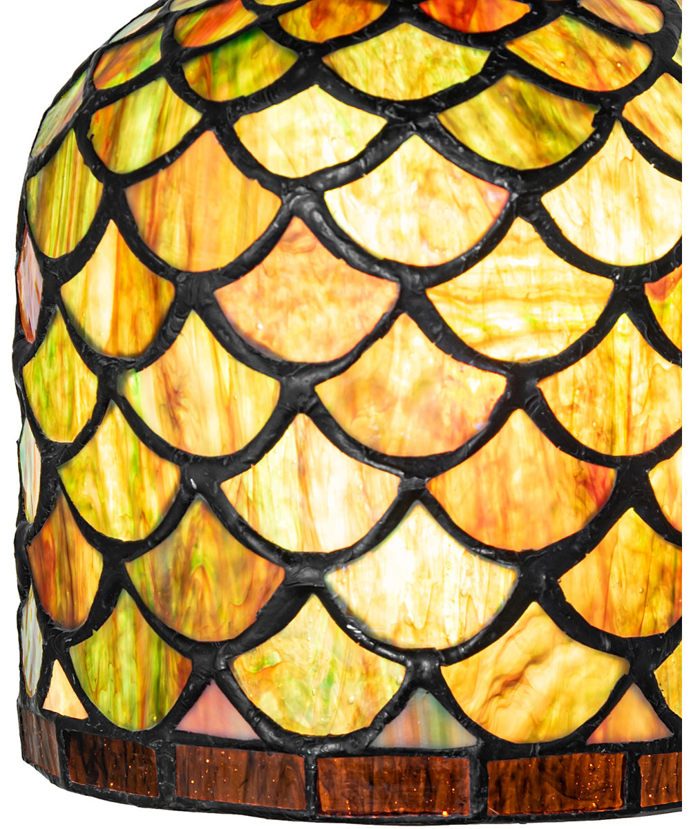 6" Wide Acorn Flushmount