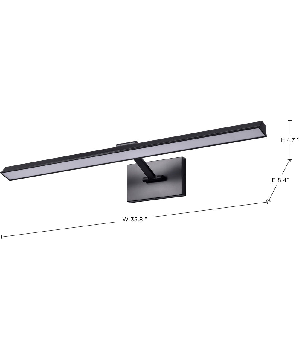 Hazel  Vanity & Wall Black