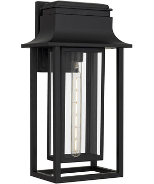 Garner 1-light Outdoor Wall Light Matte Black