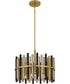 Richards 8-light Pendant Brushed Gold