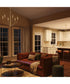 Jheni 3-Light Foyer Pendant with Clear Glass Shades Brushed Gold