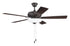 Eos 3 Light Bowl 3-Light Fan Classic Bronze