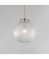 Kasbah 12 inch Pendant Satin Nickel