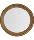 Mirror Decorative Cast Aluminum Mirror Oxidized Brass