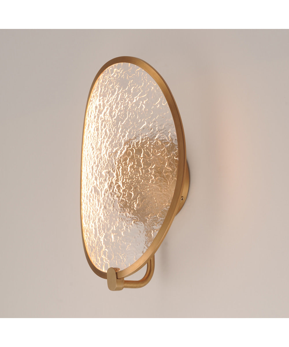 Moonscapes Wall Sconce Brushed Champagne