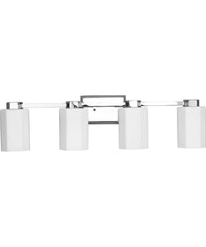 Estrada 4-Light Contemporary Bath & Vanity Light Polished Chrome