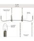 Ilia 6-Light Island Chandelier Brushed Nickel