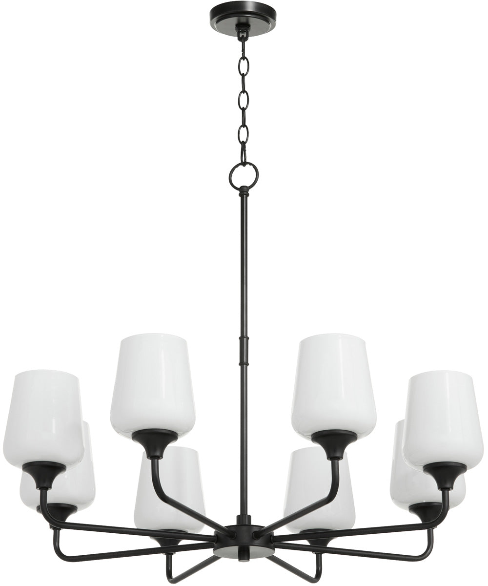 Raymond Chandelier Matte Black