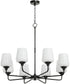 Raymond Chandelier Matte Black