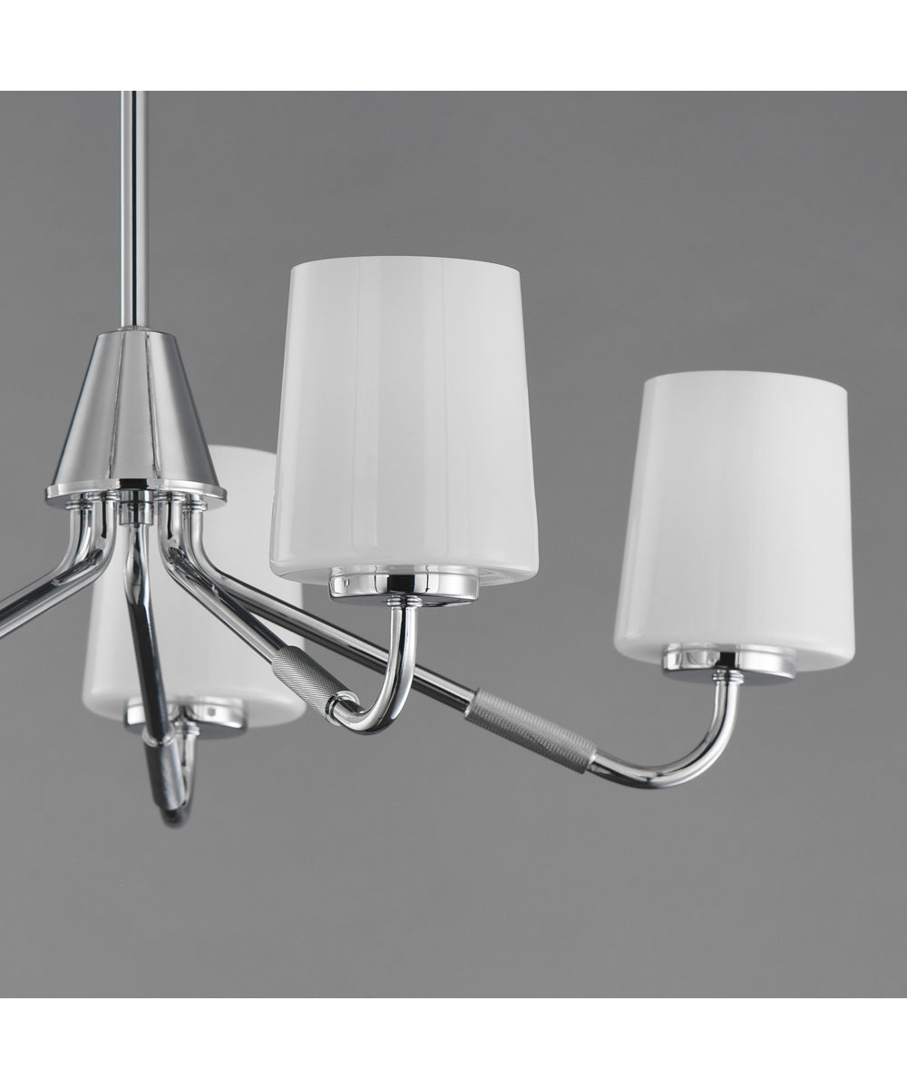 Durham 5-Light Chandelier Polished Chrome
