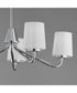 Durham 5-Light Chandelier Polished Chrome