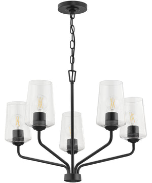 Celino 5-Light Chandelier Black