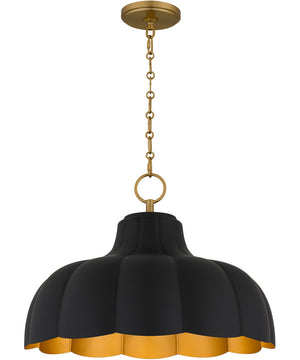 Leanne 4-light Pendant Matte Black