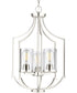 Lassiter 3-Light Foyer Brushed Nickel