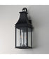 Bramwell VX 3-Light Outdoor Wall Sconce Black Patina