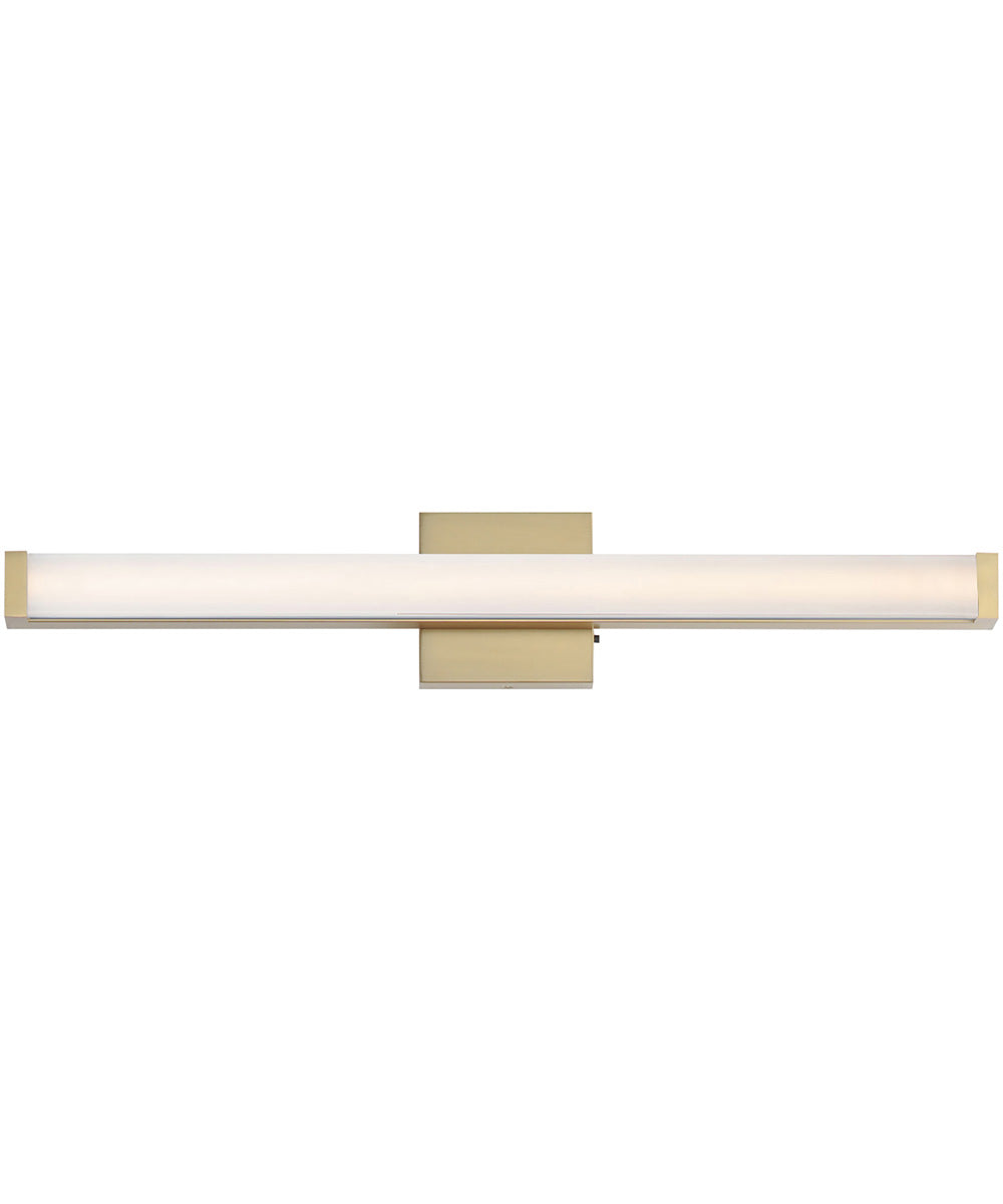 Spec 30 inch LED Bath Vanity 5CCT Natural Aged Brass
