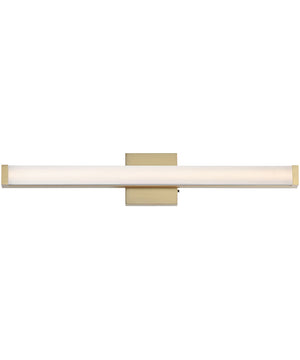 Spec 30 inch LED Bath Vanity 5CCT Natural Aged Brass