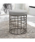 Carnival Iron Round Accent Stool