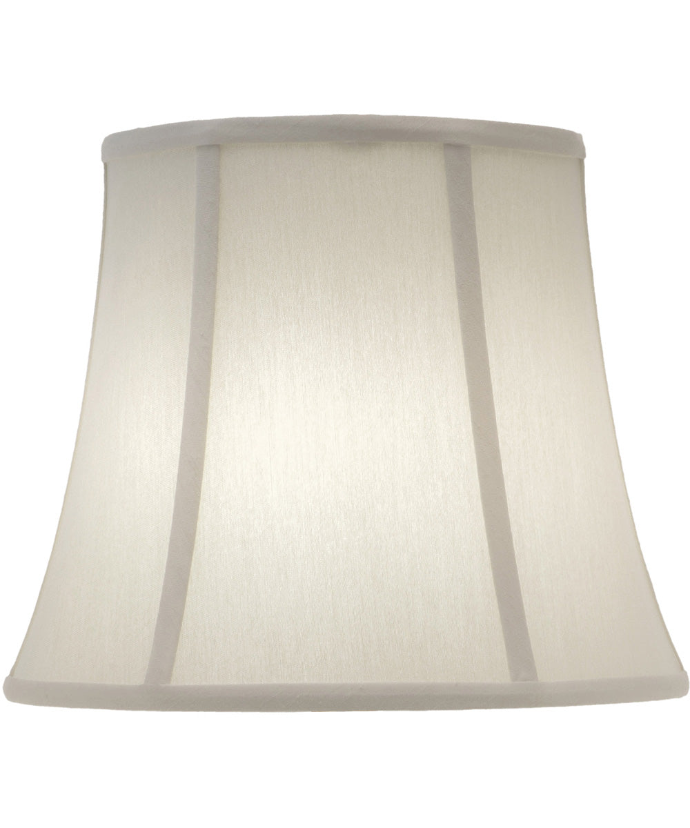 8x12x10 Pearl Supreme Satin Modified Bell Softback Lampshade