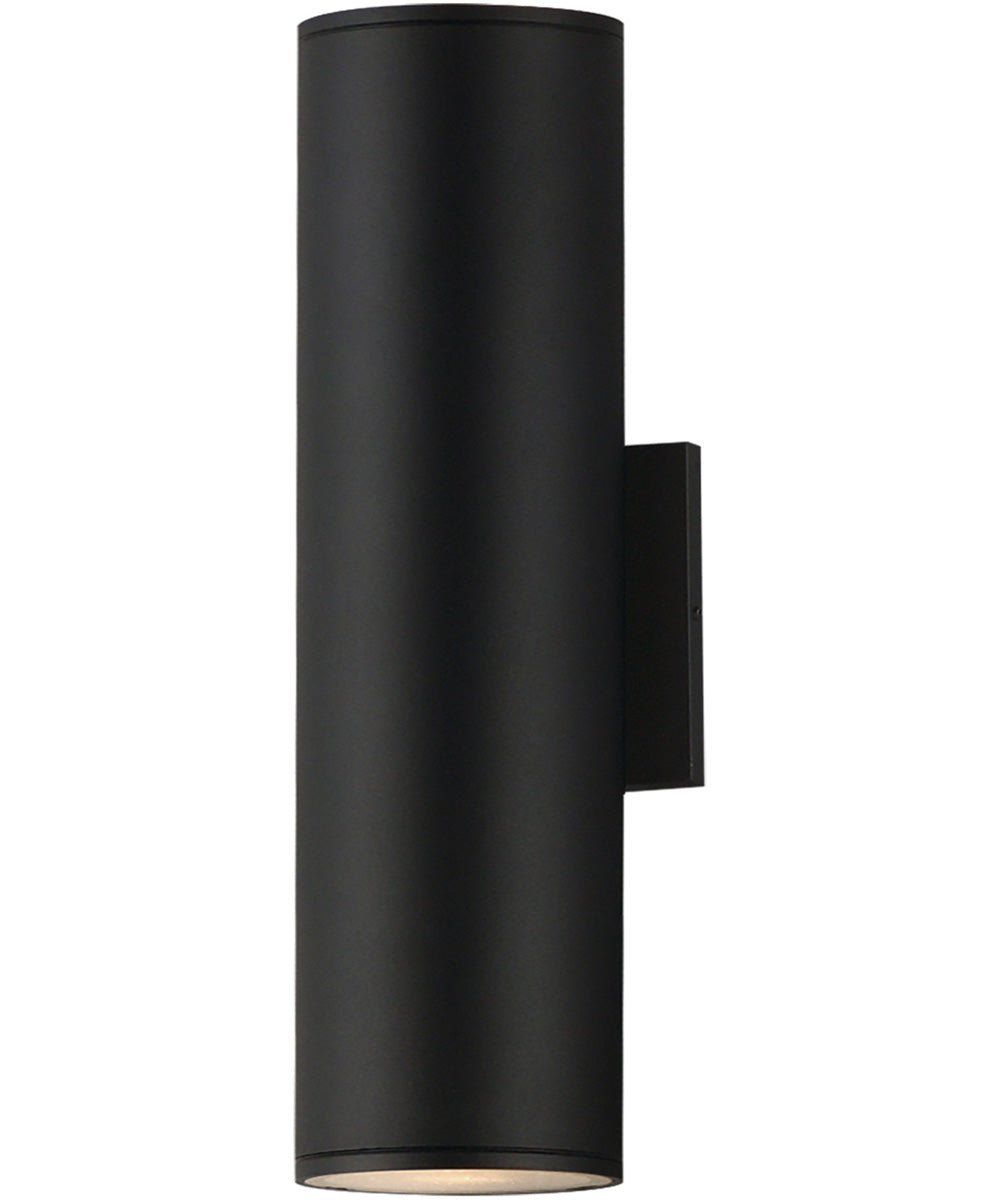 Stout Outdoor Wall Sconce - 15 inch Black