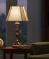 34"H 3-Way Table Lamp Roman Bronze