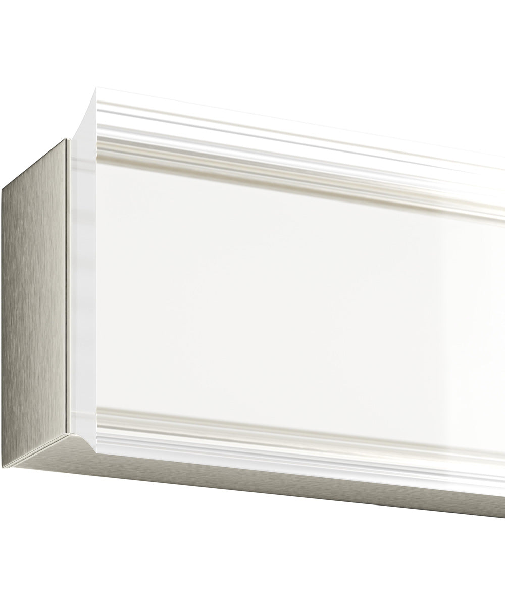 Phase 6.3 24 in. 5CCT Integrated LED Linear Vanity Light Brushed Nickel