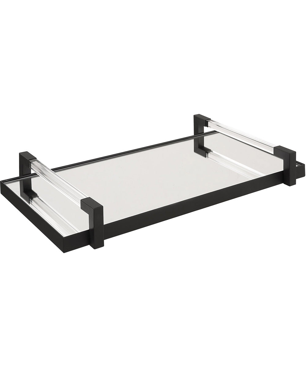 Deki Black Mirrored Tray