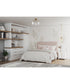 Vertex 3-Light Etched White Convertible Chandelier Brushed Gold