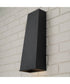 Ansel 1-Light Outdoor Wall-Lantern Black