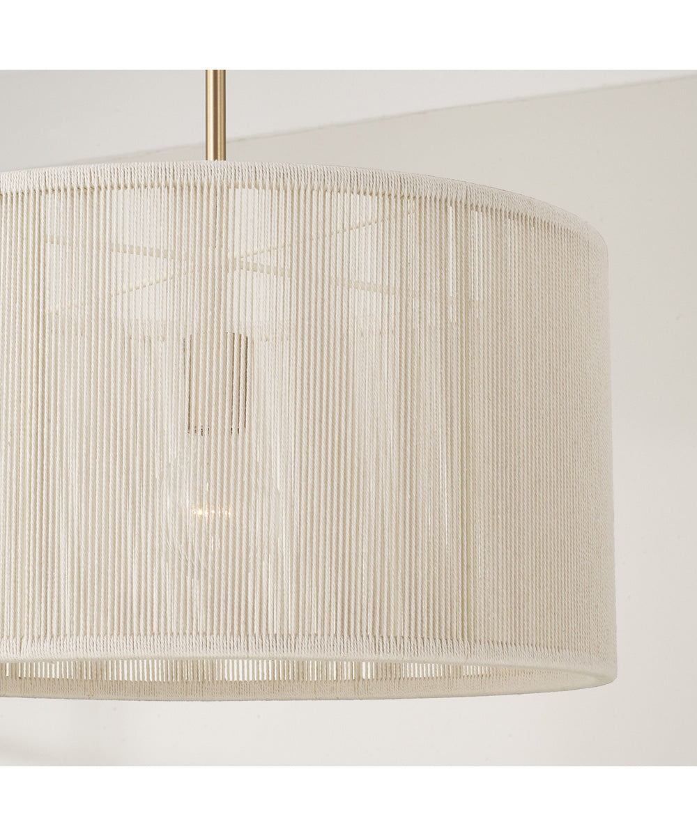 Tara 1-Light Pendant Matte Brass