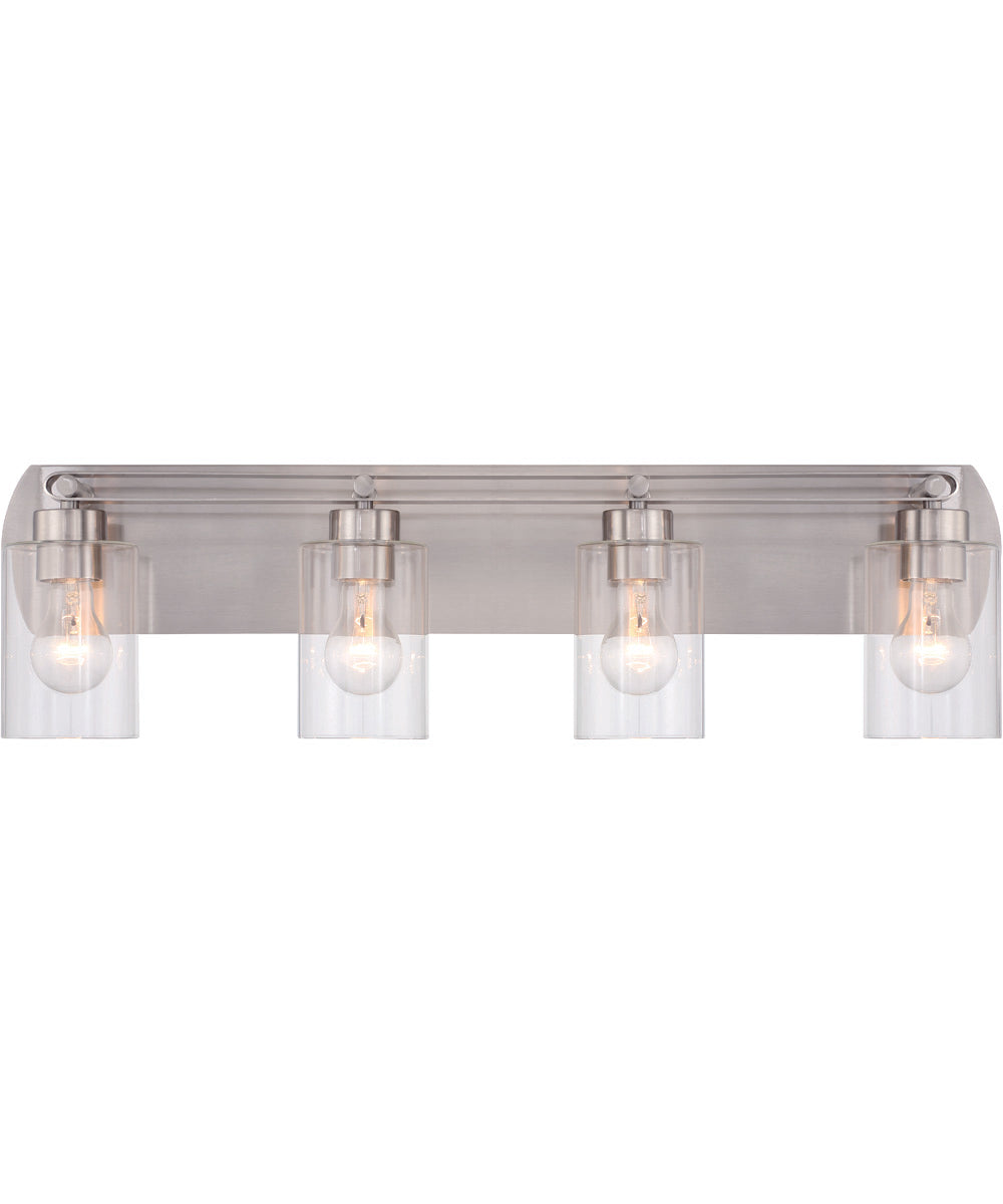 Hendrix 4-Light Lighting Brushed Polished Nickel