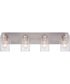 Hendrix 4-Light Lighting Brushed Polished Nickel