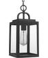 Grandbury 1-Light Hanging Lantern with DURASHIELD Textured Black