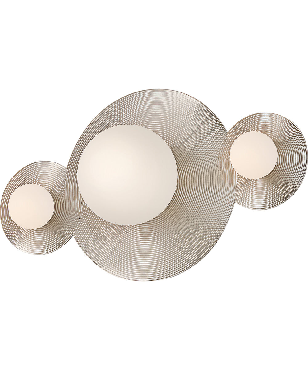 Rhea LED-Light Small LED Vanity in Polished Nickel