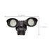 4"H Outdoor Bronze LED Spot Light