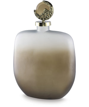 Acario Jar Taupe/Gold